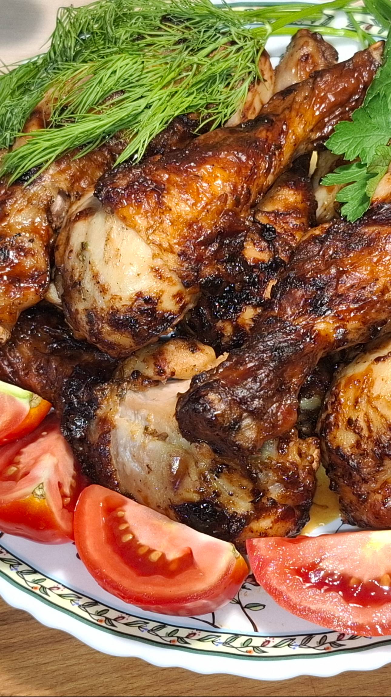 Сочные куриные ножки в идеальном маринаде!😋🍗 #airfryermagic#идеальныймаринад#сочныекуриныеножки