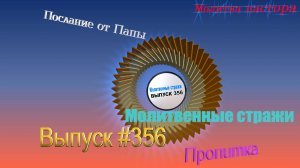 Молитвенные стражи. Выпуск 356. Радио "Свет Христа"