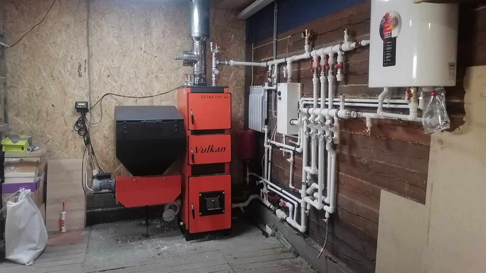 Обзор установки котла Vulkan Optimum Ultra Pro 22 смотреть онлайн