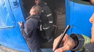 #100. Пожар в производственном цехе / Fire in the production shop