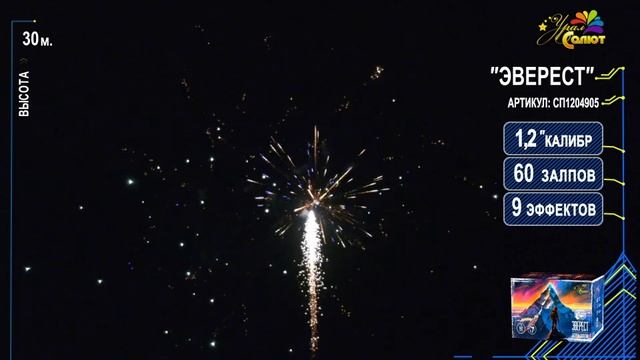 Салют "Эверест" 1.2"х60 , арт. СП1204905 смотреть онлайн