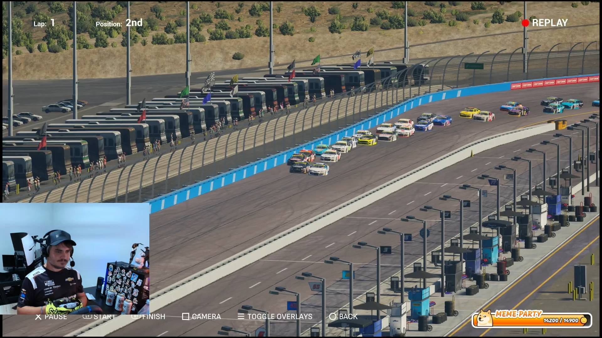 Maddyson - играет в NASCAR 25 #5