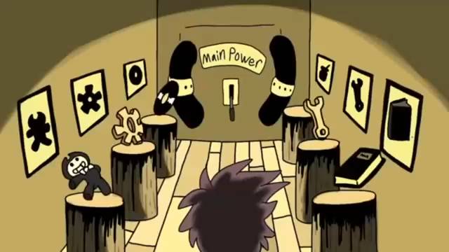 Bendy And The Ink Machine Song [Build Our Machine] (анимация) (на русском) (перезалив) смотреть онлайн