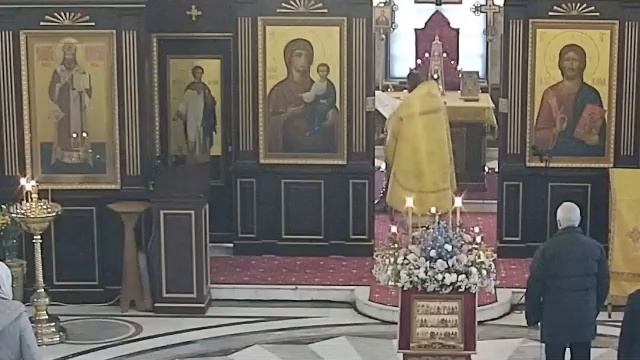 17.10.2025 Божественная Литургия. Пятница. Седмица 19-я по Пятидесятнице. смотреть онлайн