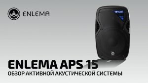 Обзор Активной акустической системы Enlema APS 15