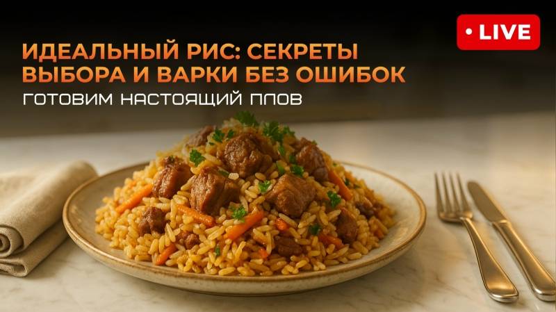 Идеальный рис: секреты выбора и варки без ошибок. Готовим настоящий плов  в Грандшеф