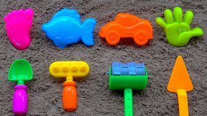 Учим Названия Цветов с Рыбкой и Машинкой | Ручки и Ножки | Песенки для малышей| Мультик для Малышей