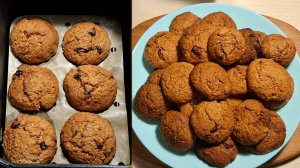 Овсяное печенье в Аэрогриле: Хрустит снаружи, мягкое внутри!😋🍪