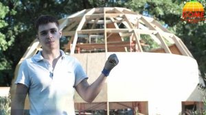 Обзор стратодезического купола | Сравнение геодезического с круглым домом.