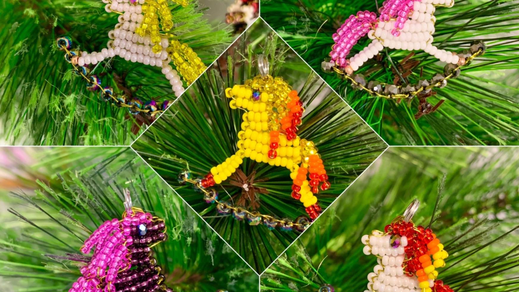 Лошадка из бисера / как сделать лошадку своими руками / лошадка-качалка / бисероплетение / смотреть онлайн