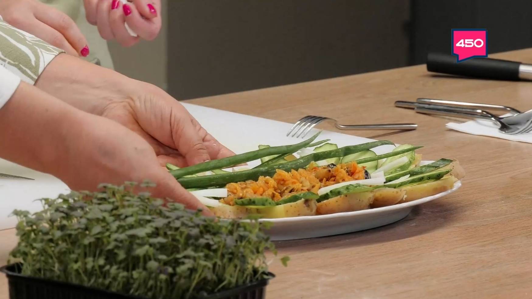 Готовим легкое и сытное блюдо с Региной Воробьевой. Кухня смыслов