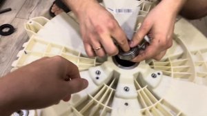 Замена подшипников в стиральной машины LG(лджи)