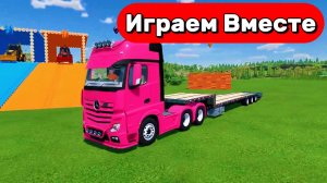 МУЛЬТИКИ ПРО РАЗНОЦВЕТНЫЕ МАШИНКИ ДЛЯ ДЕТЕЙ 🚚 ГОНКИ ГРУЗОВИКОВ ДЛЯ ДЕТЕЙ