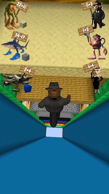 Italian Brainrot Vs Squid Game Sky Jump #shorts #minecraft #brainrot смотреть онлайн