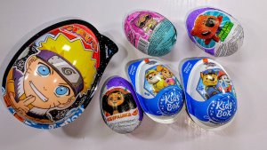 АСМР РАСПАКОВКА Киндер Сюрприз яйца АСМР Новинка 🥰