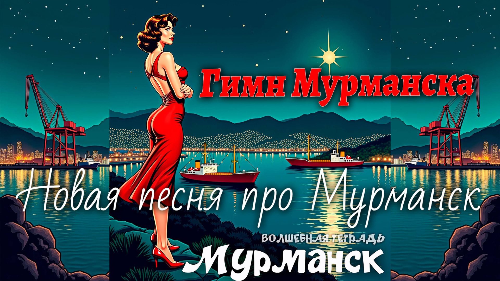 Волшебная тетрадь. "Мурманск". Новая песня о Мурманске. Гимн Мурманска! Признание в любви Мурманску смотреть онлайн