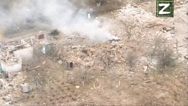 Прилёт ФАБов с УМПК по ПВД ВСУшников в Харьковской области. смотреть онлайн