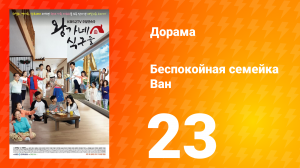 Беспокойная семейка Ван 1 сезон 23 серия