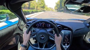 McLaren 750S 2024 POV Test Drive