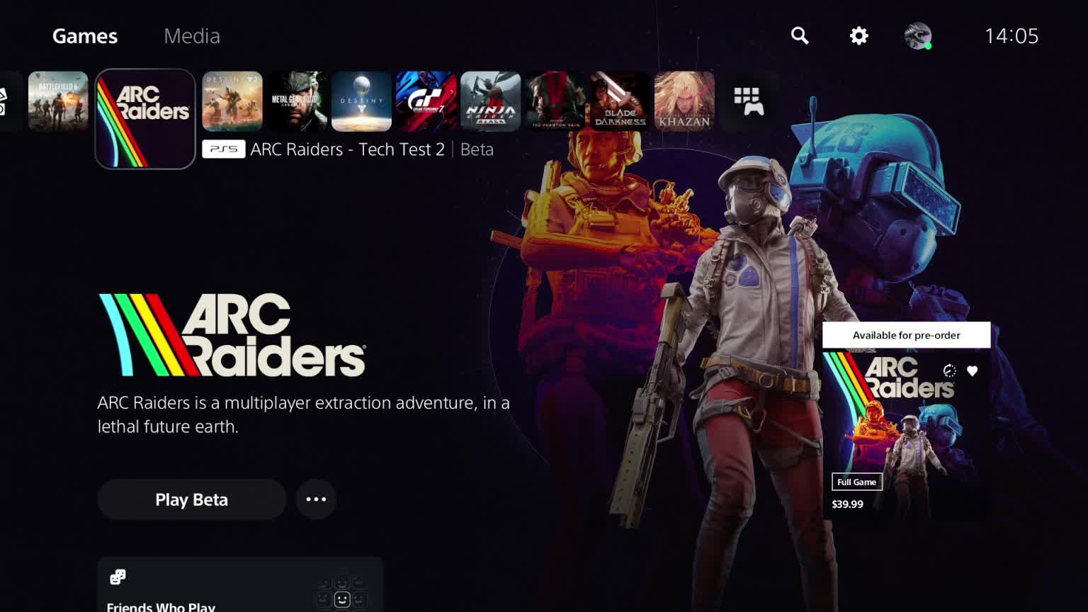 ARC Raiders PS5 Pro смотреть онлайн