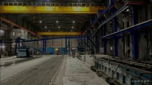 Адресная подача бетона на линию безопалубочного формования