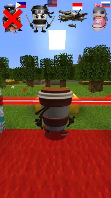 Italain Brainrot VS Laser 🧐🔥 #shorts #minecraft #italianbrainrot смотреть онлайн