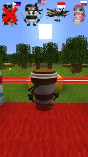 Italain Brainrot VS Laser 🧐🔥 #shorts #minecraft #italianbrainrot