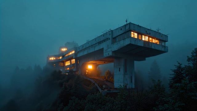 Forgotten Citadel 🌫️ Post🌫️Apocalyptic Echoes 🌫️ Dark Dystopian Ambient Music