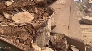 Строительство. дробление щебёнки