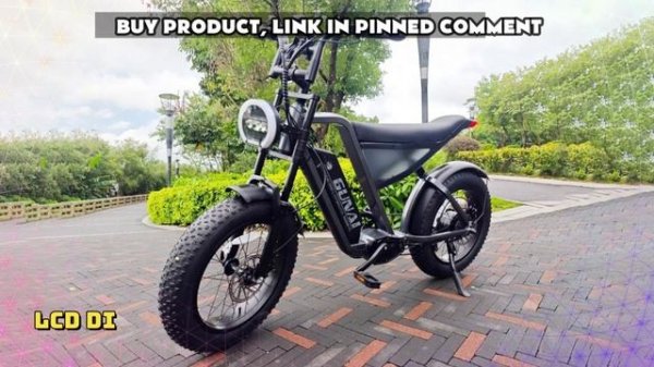 GUNAI-Y Adult Electric Bike Electrical Road Bicycle 48V 18Ah Fatbike MTB E-bike 20" Mountain Ebike