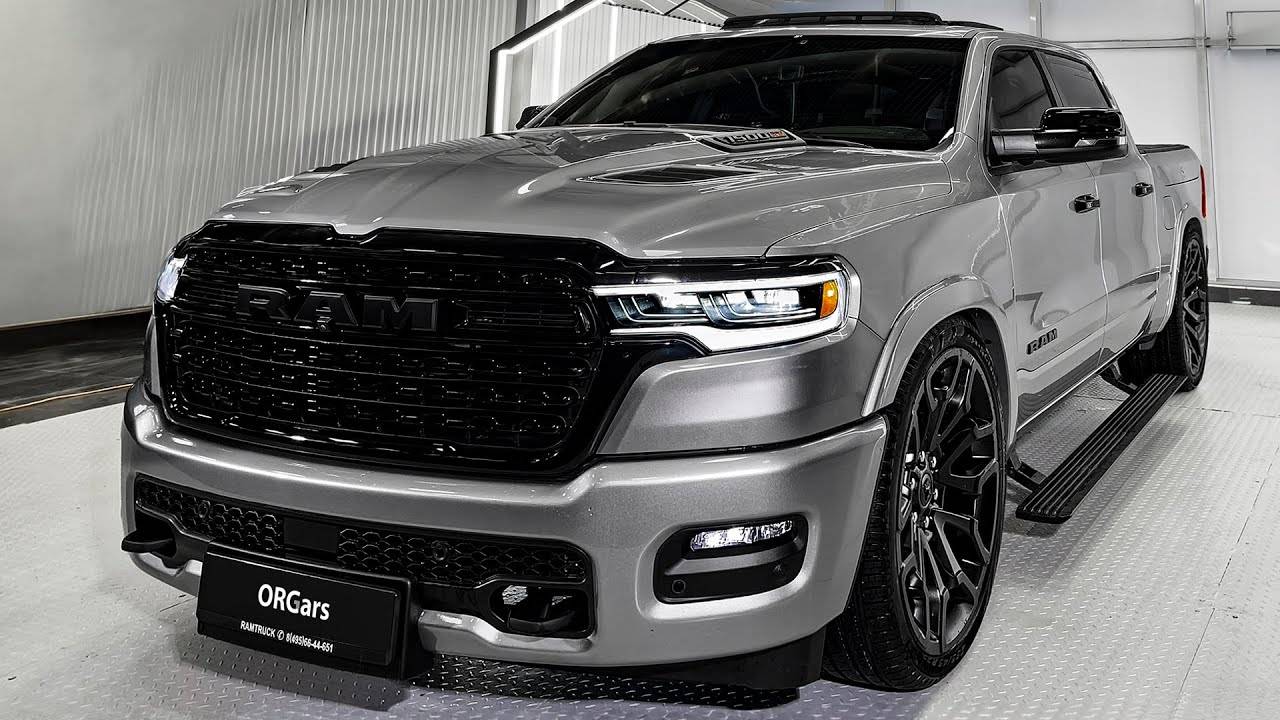 Dodge RAM 1500 Limited 2026 года — звук, интерьер и экстерьер смотреть онлайн