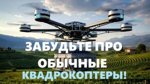 ЗАБУДЬТЕ ПРО ОБЫЧНЫЕ КВАДРОКОПТЕРЫ!