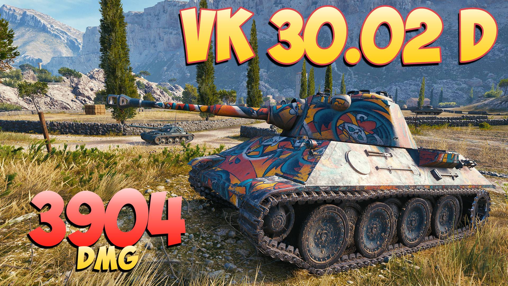 VK 30.02 D • Маленький тигр! - 2 Фрагов 3.9K Урона • Мир Танков