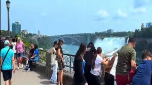 Ниагарский водопад Канада Онтарио прогулка обзор экскурсия туризм путешествия