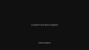 Показ женской коллекции Christopher Esber весна-лето 2026