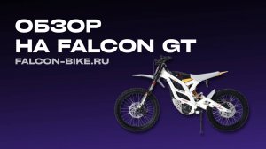 ОБЗОР НА ЭЛЕКТРОМОТОЦИКЛ FALCON GT ОТ 79BIKE