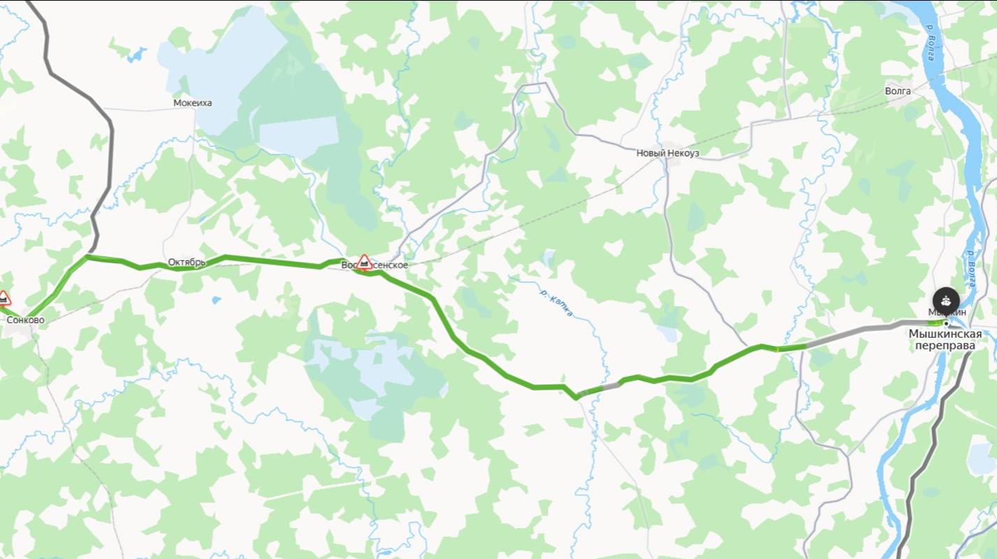 Едем в Ярославскую.