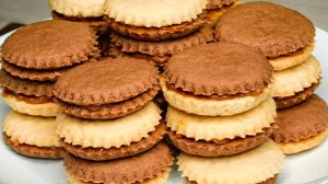 Вкуснее, чем в магазине! Самый простой рецепт ПЕЧЕНЬЯ! За 10 минут! Выпечка!