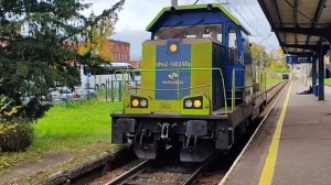 Тепловоз SM42-1303 6Dg следует резервом