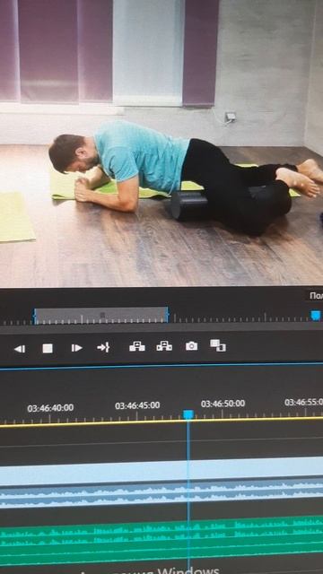 Монтируем 6-ю тренировку Миофасциальный релиз. В следующую пятницу добавим тренировки на сайт