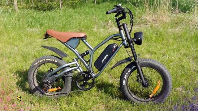 JANSNO X50 Electric Bike 750W Motor 48V 17AH Lithium Battery 20*4.0 Fat Tire Electric Bike