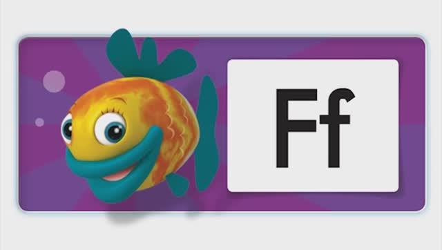 Letter F, английская фонетика для детей смотреть онлайн