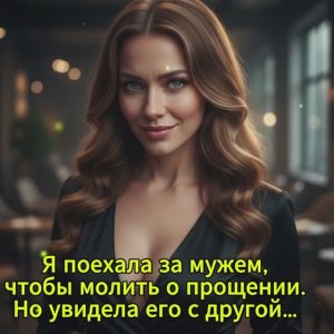 Я поехала за мужем, чтобы молить о прощении. Но увидела его с другой…