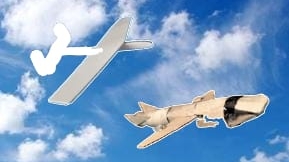 тест моих самодельных самолётов из картона смотреть онлайн