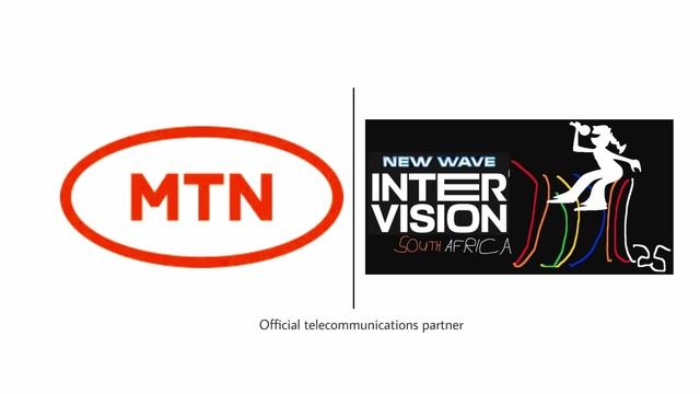 MTN - Official telecommunications partner of the New Wave Intervision South Africa'25