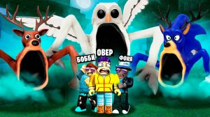 ГИГАНТСКИЕ ПОЖИРАТЕЛИ! 99 ДНЕЙ ВЫЖИВАНИЯ В ЛЕСУ В ROBLOX