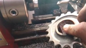 начал делать натяжитель цепи мотобуксировщика