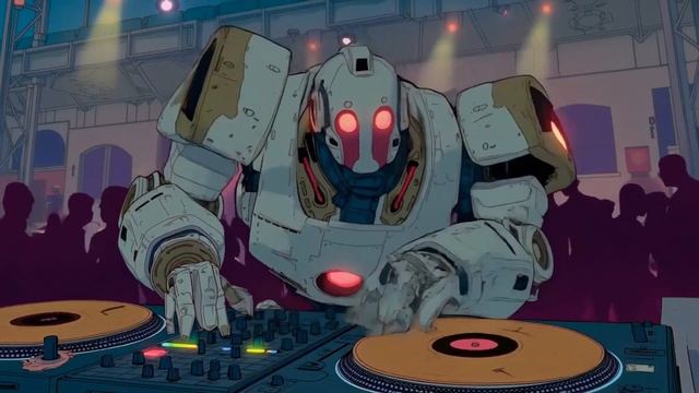 Synthwave Dimension Robot DJ ｜ Retro Future Beats & Neon Aesthetic Vibes смотреть онлайн