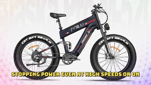 FREESKY M-520E Electric Bike 1200W Motor 48V 41AH Battery 26*4.0 Fat Tire Electric Bike