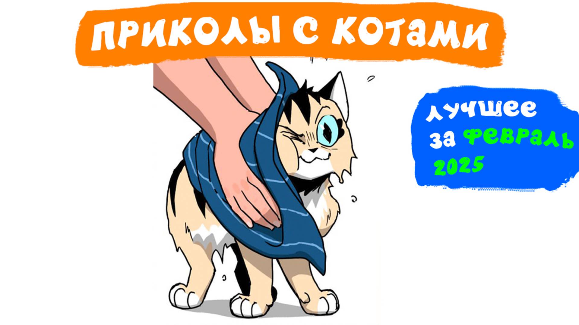 Приколы с котами. ЛУЧШЕЕ ЗА ФЕВРАЛЬ 2025 | Мемозг смотреть онлайн